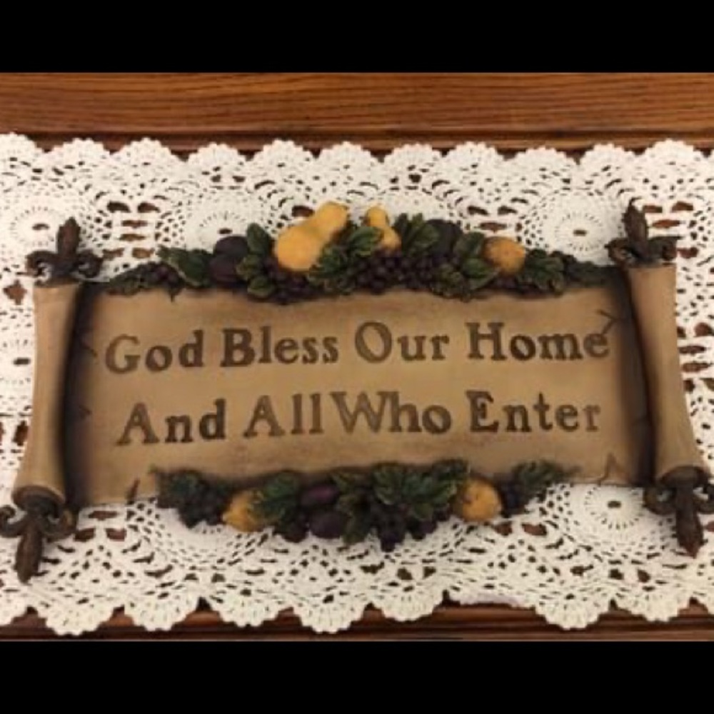 Fruit plaque